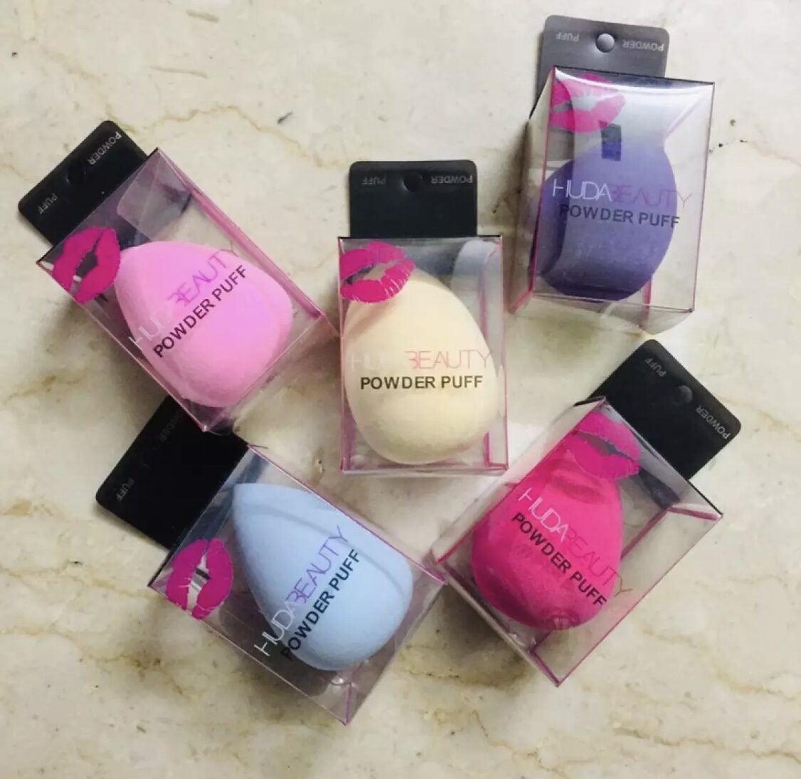 Kiss Charming Powder Puff Makeup Blending Sponge 1 pc