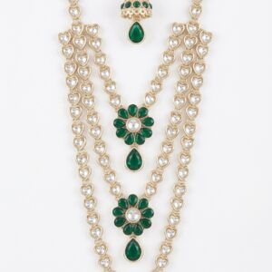 Gold-Plated Antique Sita Haar Necklace Set