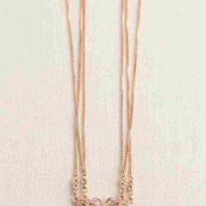 Rose Gold Layered Necklace
