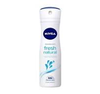 NIVEA Fresh Natural Body Spray for female - 150 ml