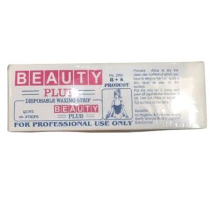 Beauty Plus Disposable Depilatory Paper Wax Strips 80 Pcs