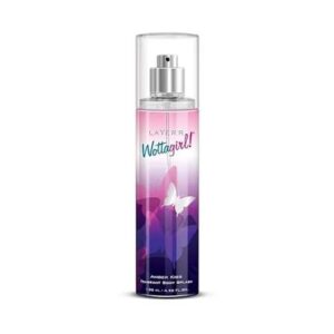 Layer'r Wottagirl Amber Kiss Body Splash ( Body Mist ) 135 ml